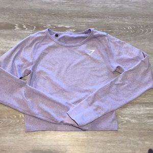 MAKE AN OFFER Gymshark Seamless Long Sleeve Crop